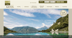 Desktop Screenshot of hotel-kiendl.com