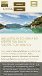 Mobile Screenshot of hotel-kiendl.com